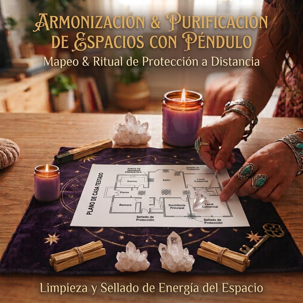 Armonización & Purificación de Espacios con Péndulo