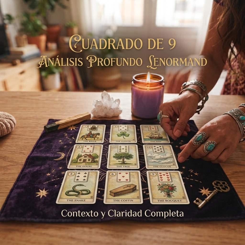 Cuadrado de 9 – Tarot Gitano