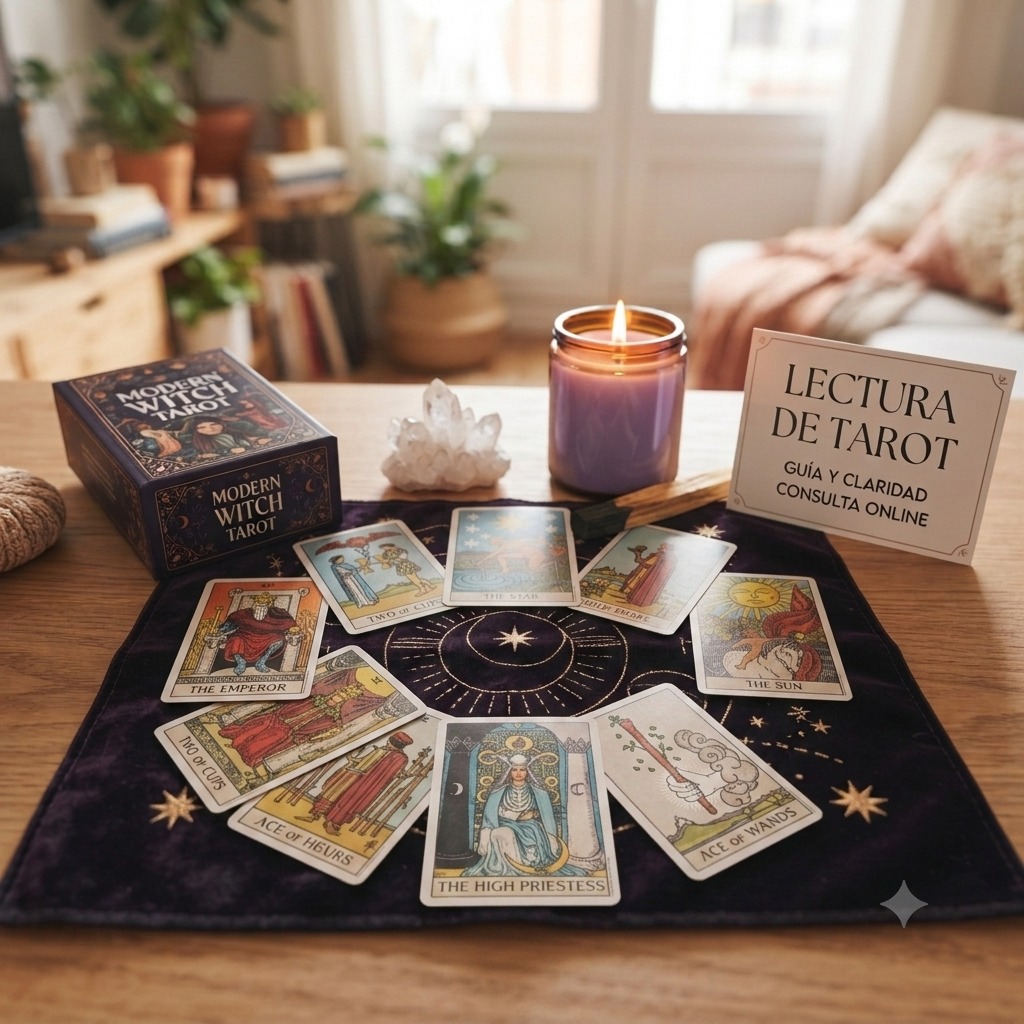 Rueda Astrológica + Carta de Guías - Tarot Marsella